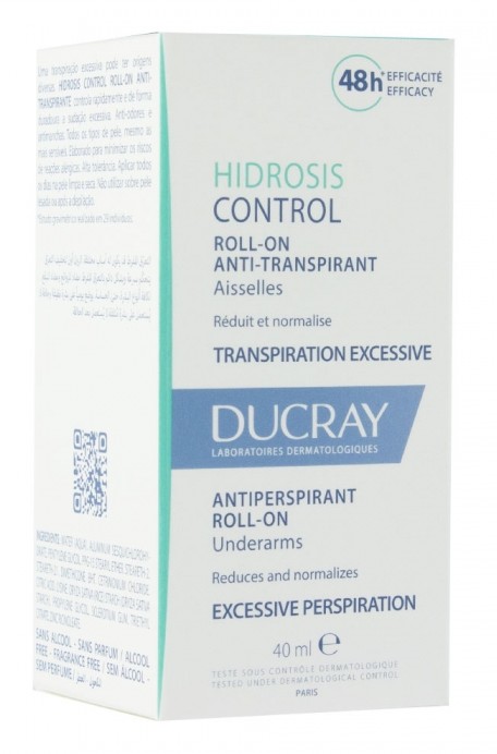 Ducray Hidrosis Control Roll-On Anti-Transpirant 40ml